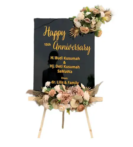 Papan Bunga Akrilik Sungaibuntu